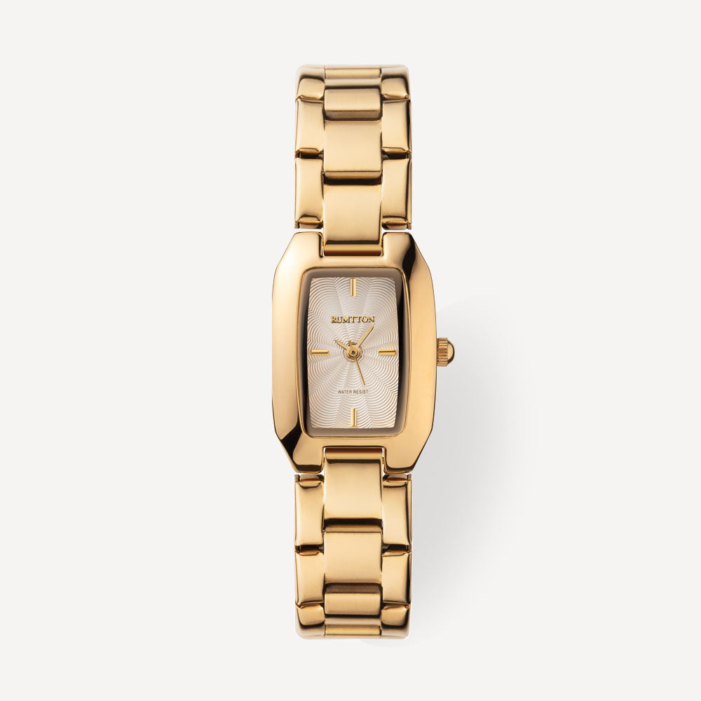 RUMTTON Women's bracelet Metal watch brit Gold