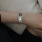Women's bracelet Metal watch brit Silver